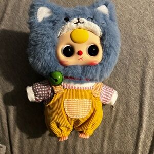 Baby Three Kitten Wardrobe Blue Cat Boba Eyes